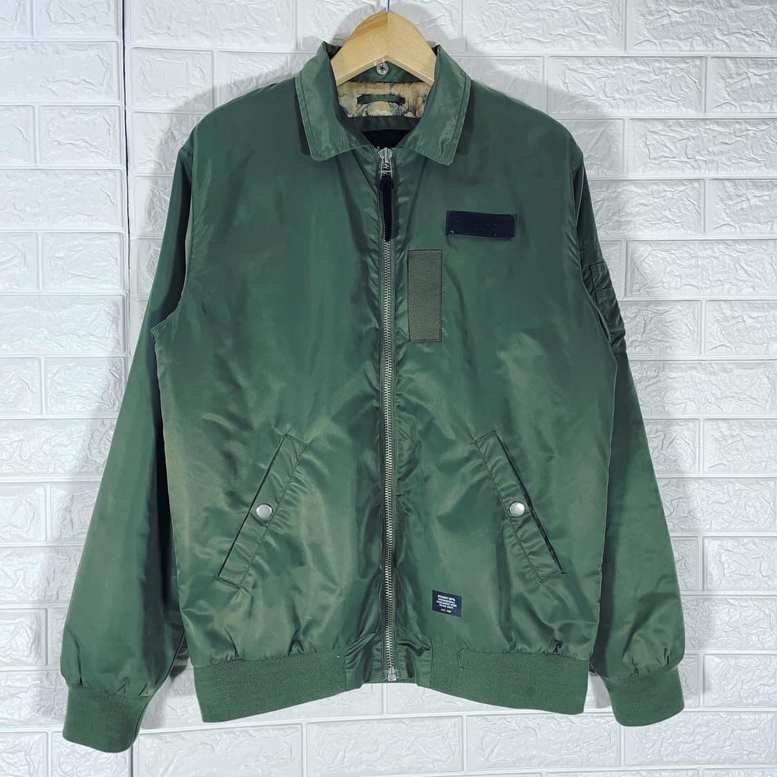 스투시 올드스쿨 ma-1 자켓 상품이미지2