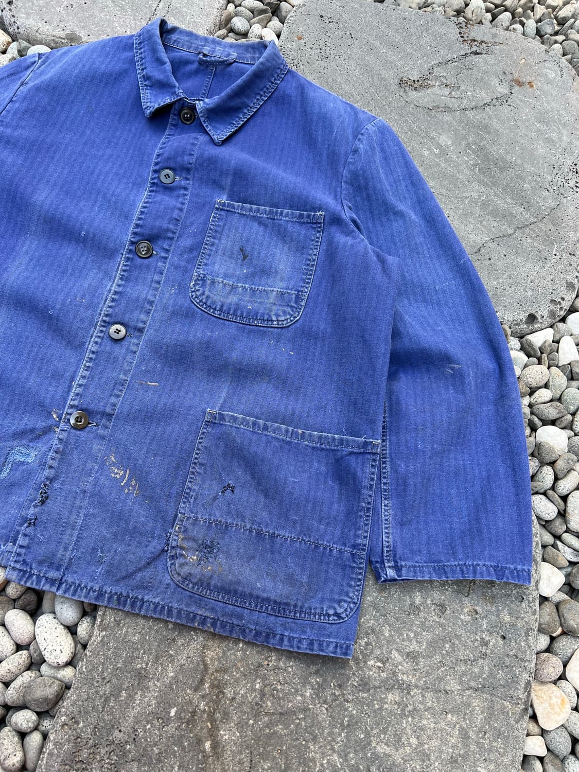 HARD FADED HBT REPAIR WASHING 프렌치워크자켓 상품이미지5