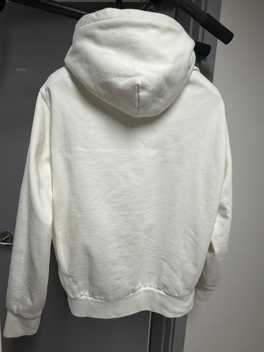 폴로 랄프로렌 RL 로고 플리스 후드 화이트 L 상품이미지2