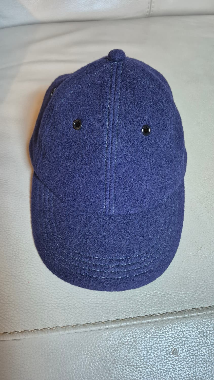 리얼맥코이 네이비 울 베이스볼캡 상품이미지1