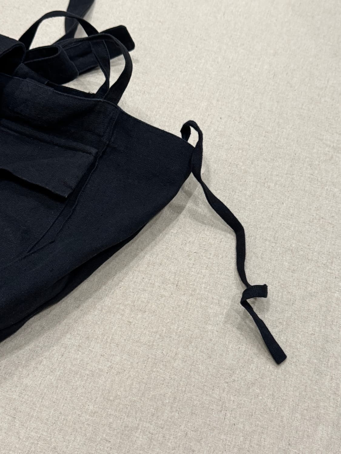 얀얀 반 에쉐 오프로젝트 린넨 멀티 포켓 숄더백 상품이미지8