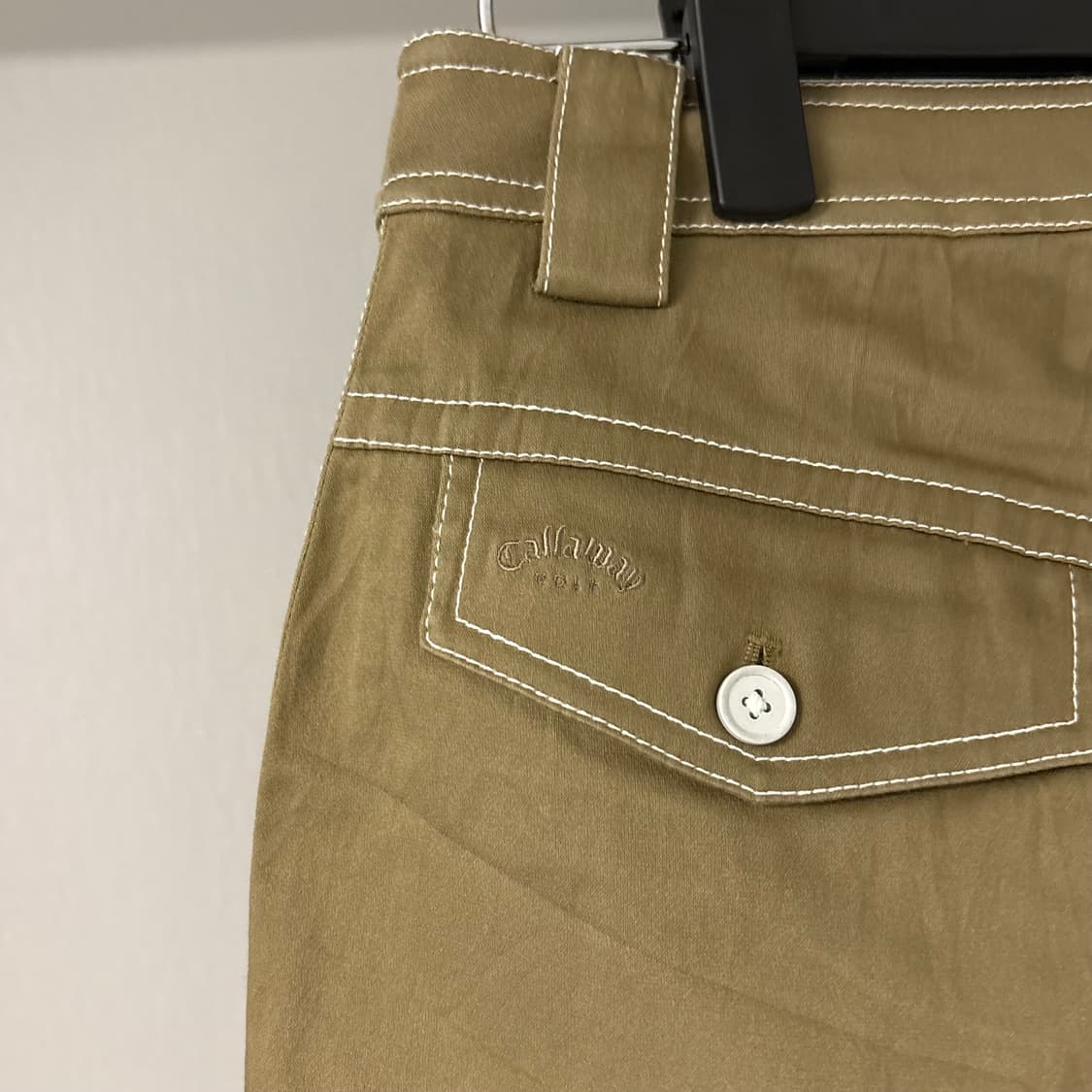 Callaway brwon stitch pants S 상품이미지4