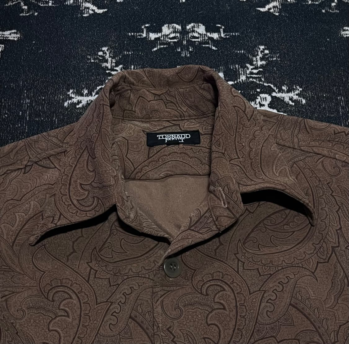 Tornado Mart Mandala Brown Jacket 상품이미지2