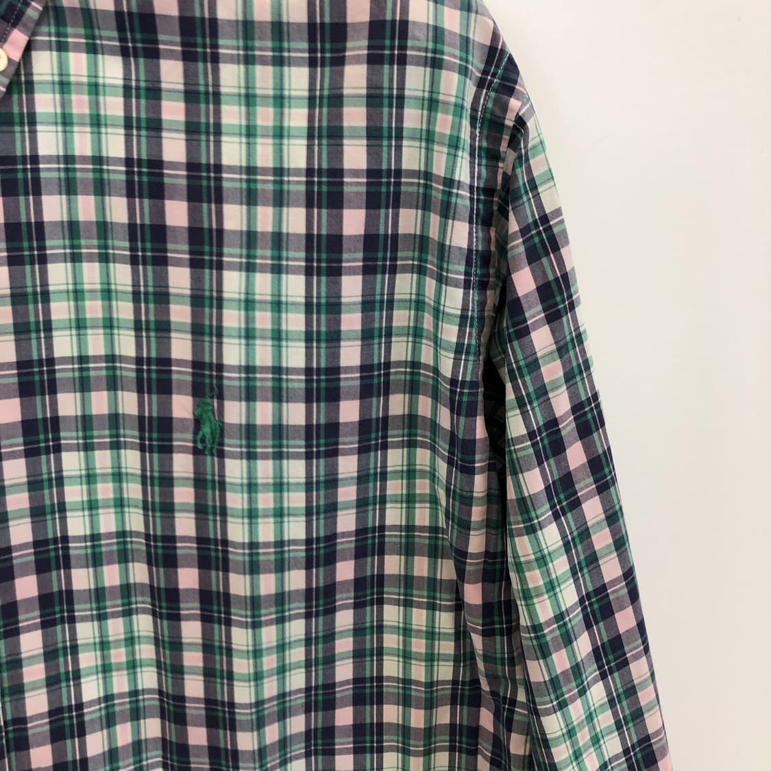 폴로 랄프로렌 그린포니 체크셔츠 105 상품이미지2