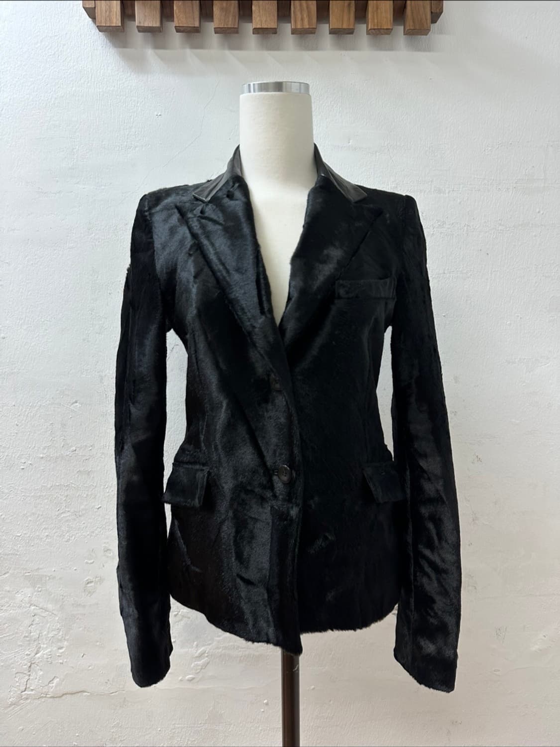 Italy 100%Baby Calfskin 카프스킨 송아지 가죽 자켓 상품이미지1