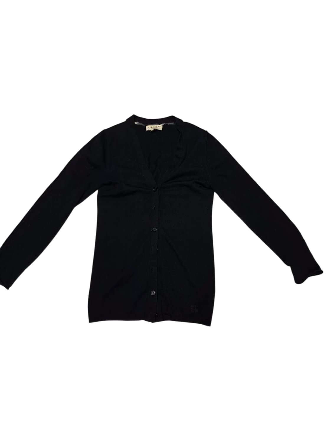 버리 블랙 가디건 여성 S 실측 65/44 상품이미지1