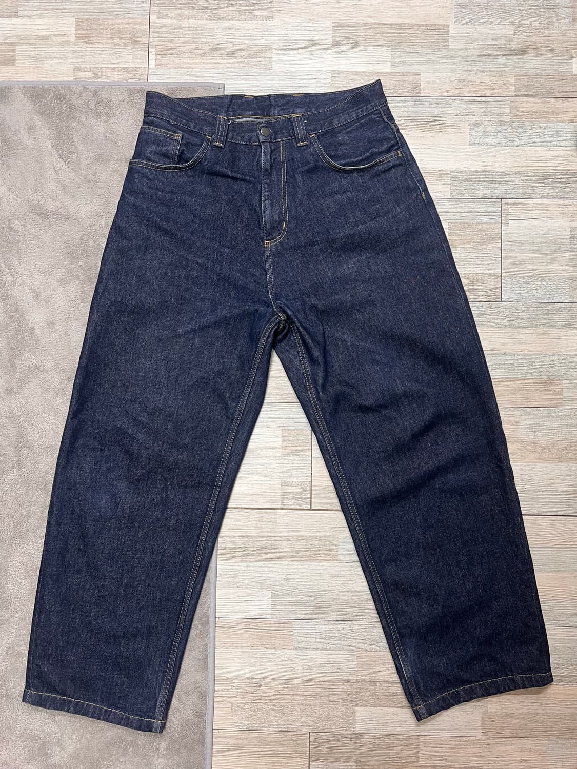 칼하트 브랜든 팬츠 블루 린스드 M 상품이미지1