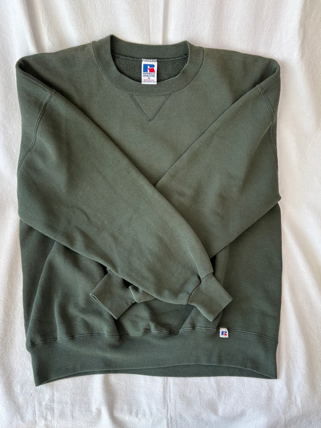 러셀 빈티지 스웻셔츠 USA (그린) 상품이미지1