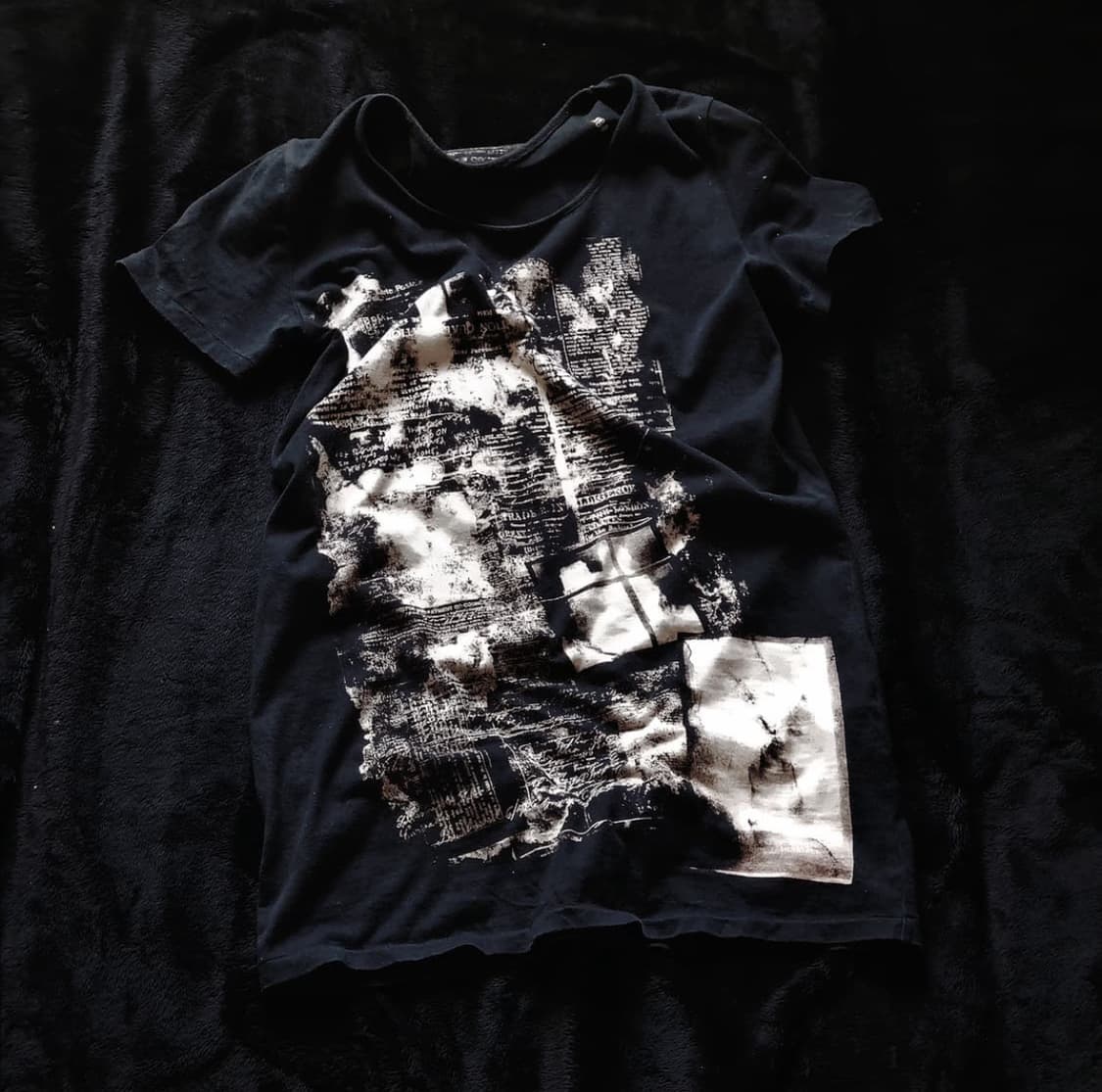 빈티지 펑크 반팔 티셔츠 상품이미지1