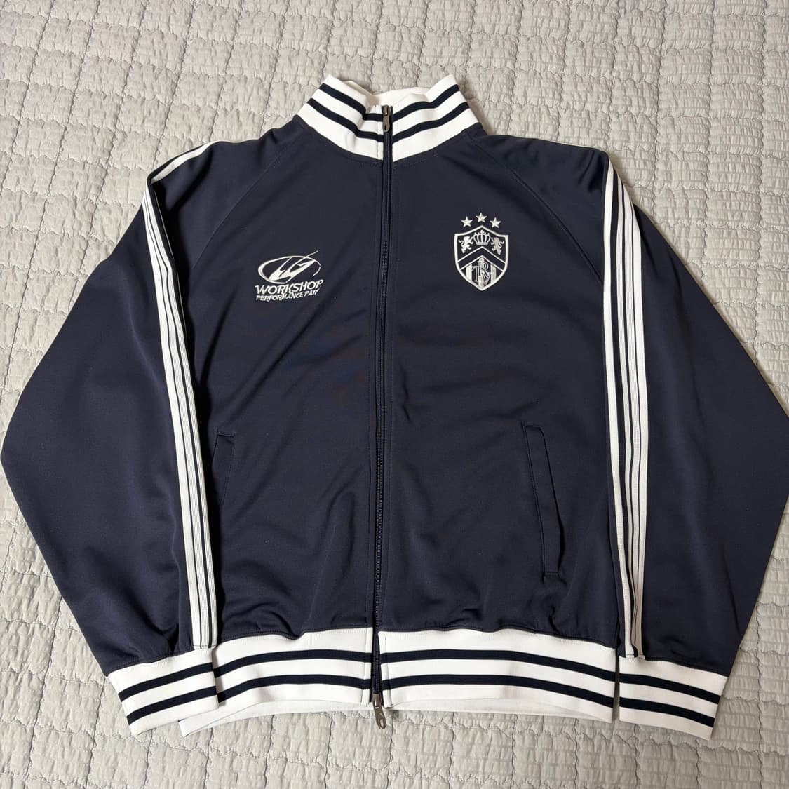 져지 트랙 자켓 네이비 M 상품이미지2