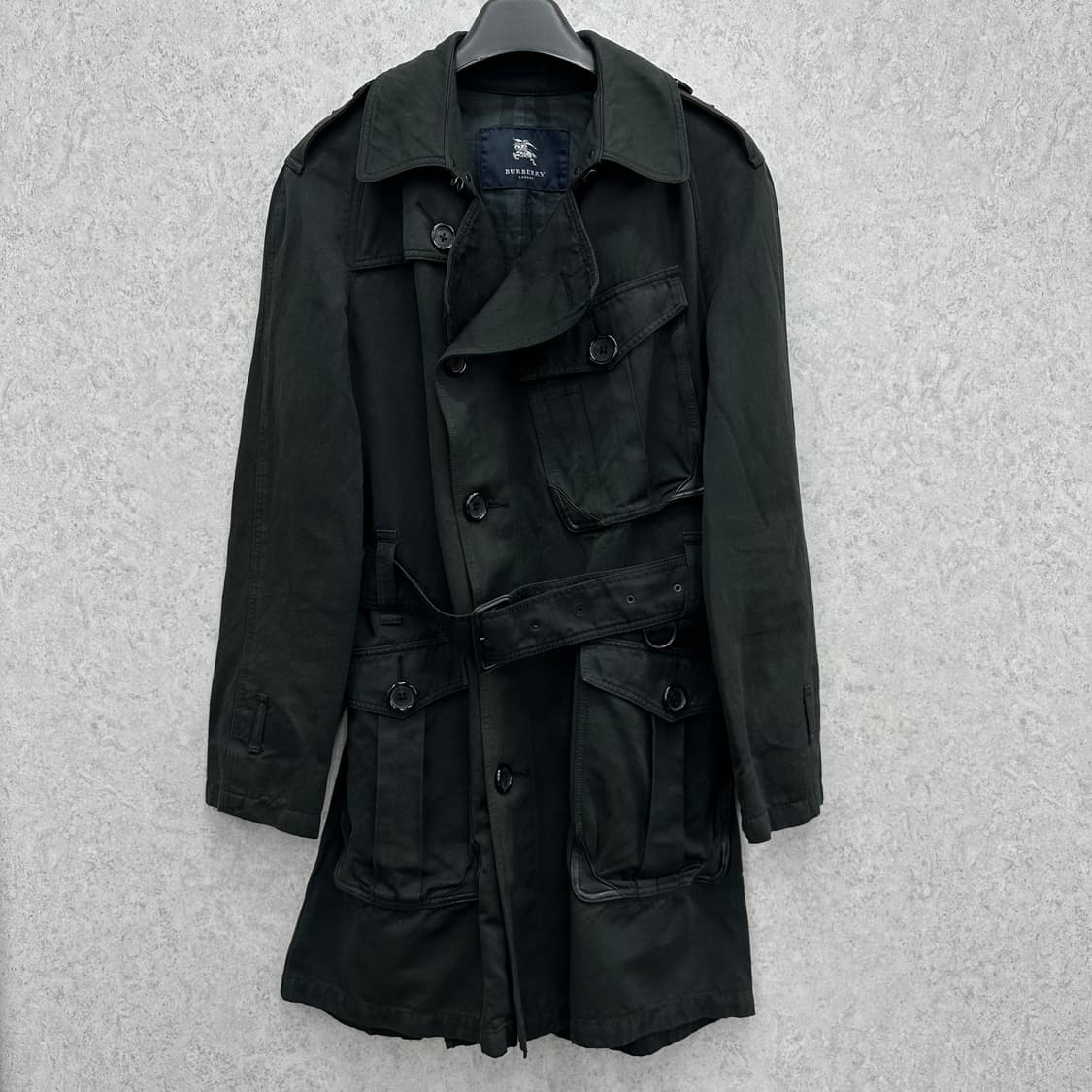 90 버버리 남자 벨트 트렌치 코트 상품이미지1