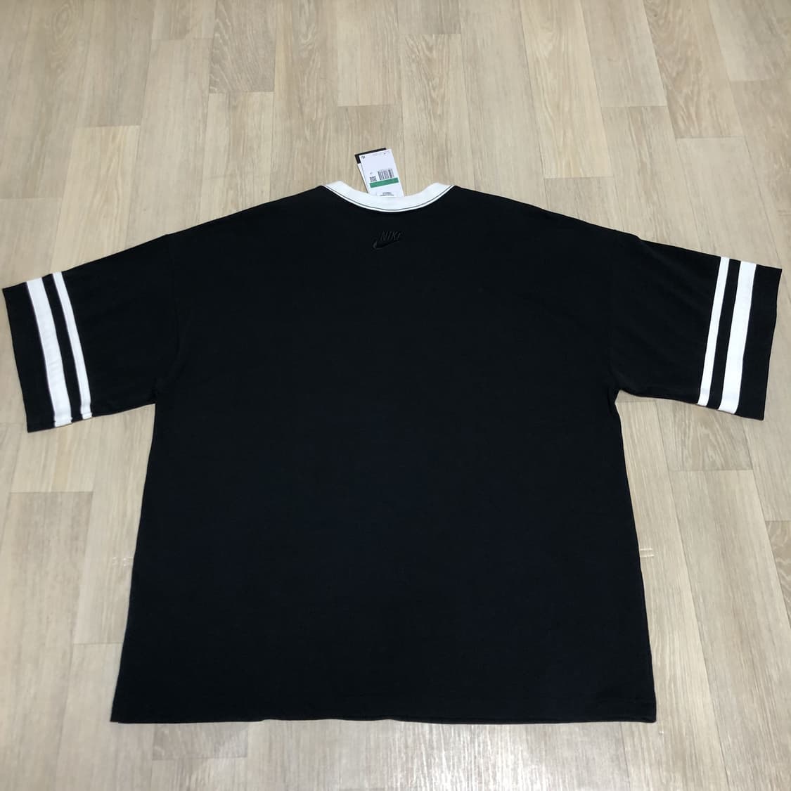 (XL) 새상품 나이키 NIKE 오버 사이즈 풋볼 티셔츠 블랙 상품이미지8