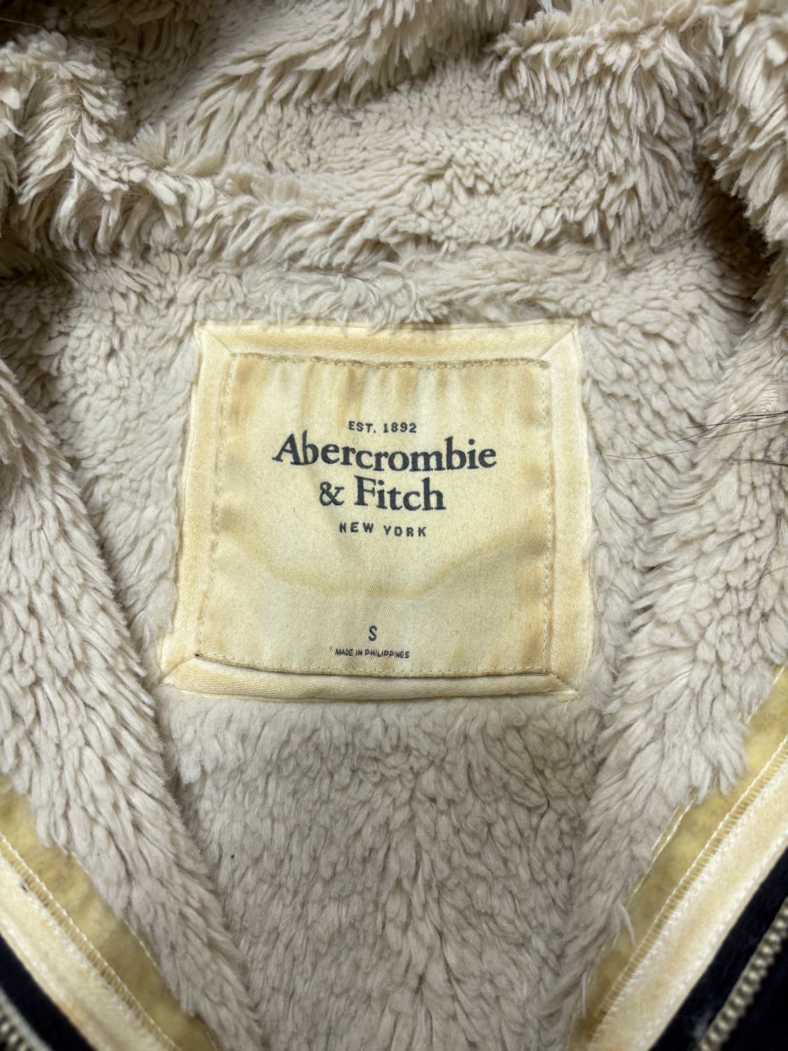 아베크롬비 울프죠 딱붙핏 후드집업 s 상품이미지2