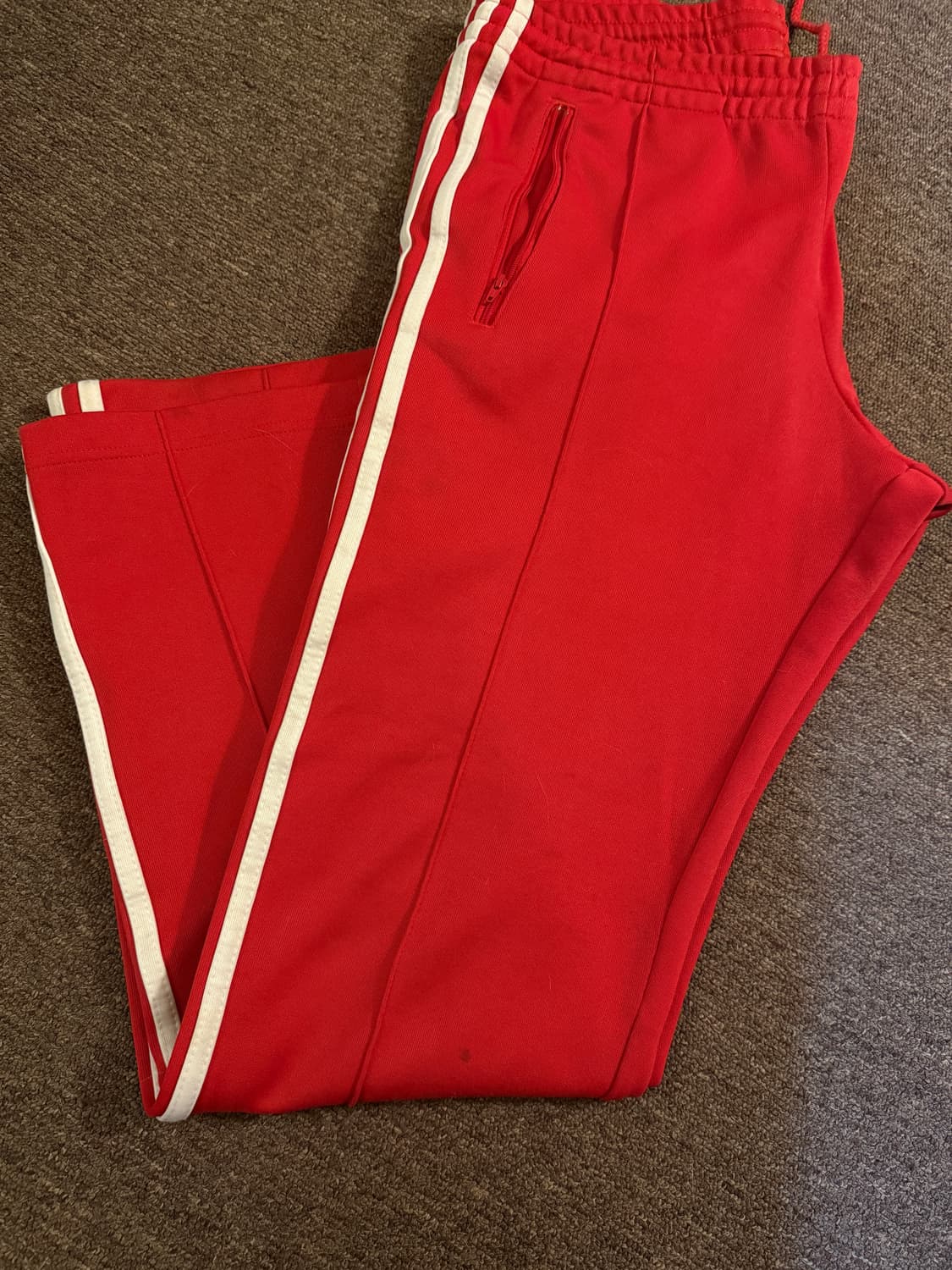 아디다스 트랙팬츠 red 100size 상품이미지3