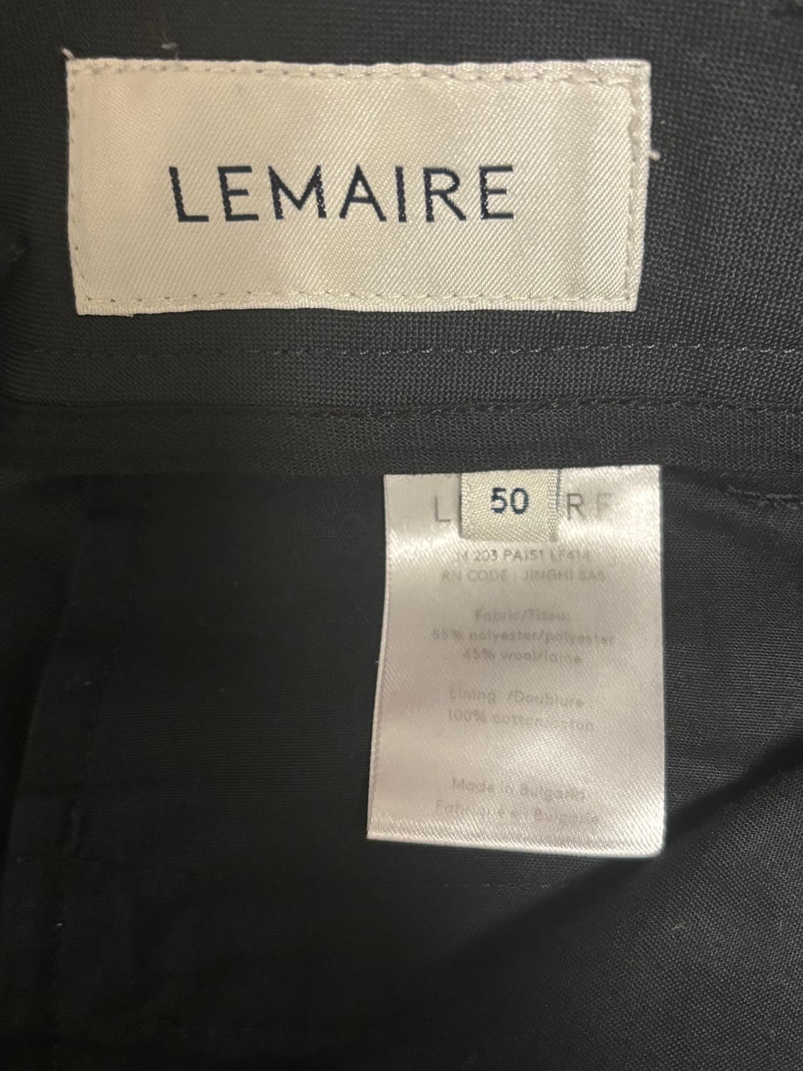 르메르 앤트러사이트 벨티드 팬츠 50 상품이미지4