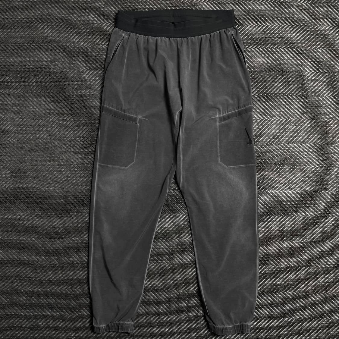 나이키 스우시 트레이닝 조거 팬츠 워시드 그레이 y 5356 상품이미지2