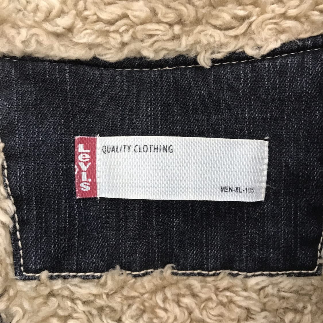 리바이스 양털 쉐르파 데님자켓 [105사이즈] 상품이미지5