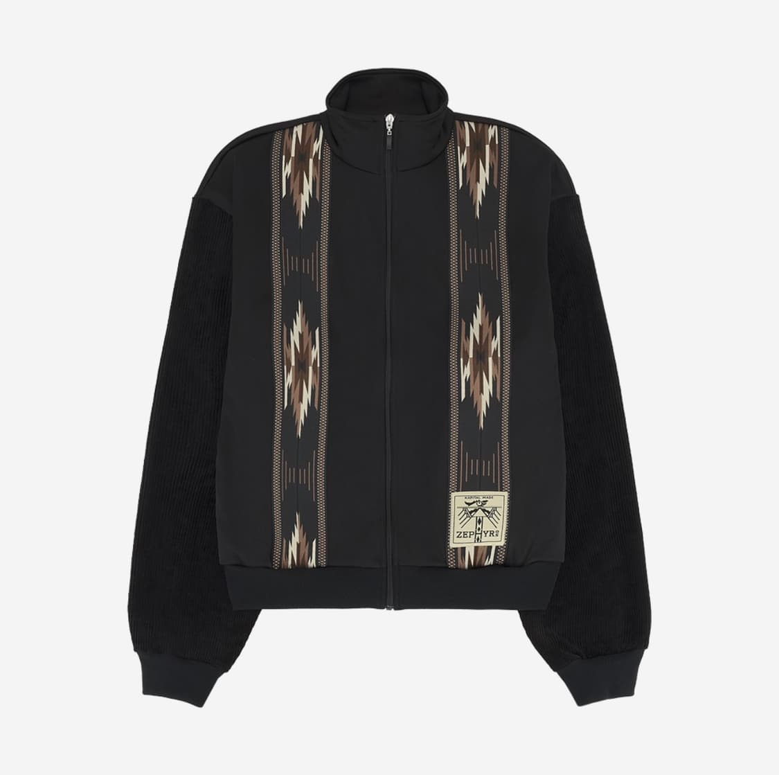 캐피탈 스무스 저지 코치 & 제피르 트랙 자켓 블랙 상품이미지2