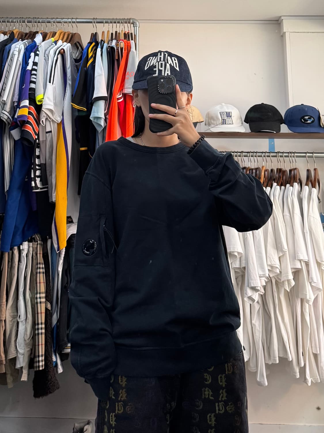 CP company 렌즈 와펜 롱슬리브 상품이미지1