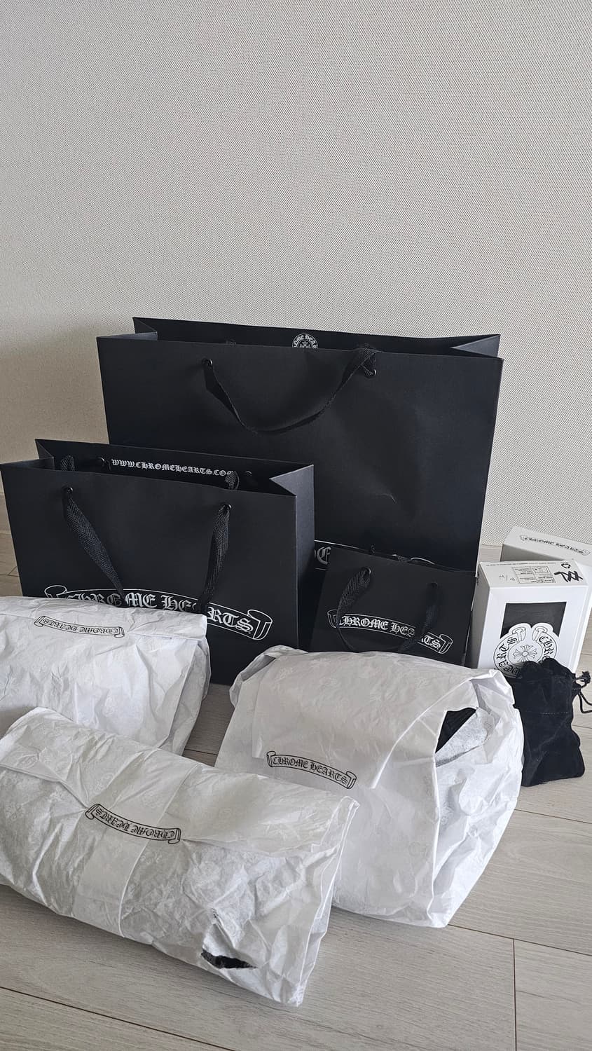 크롬하츠 빅대디 캐시미어 비니 그레이 새상품 상품이미지4