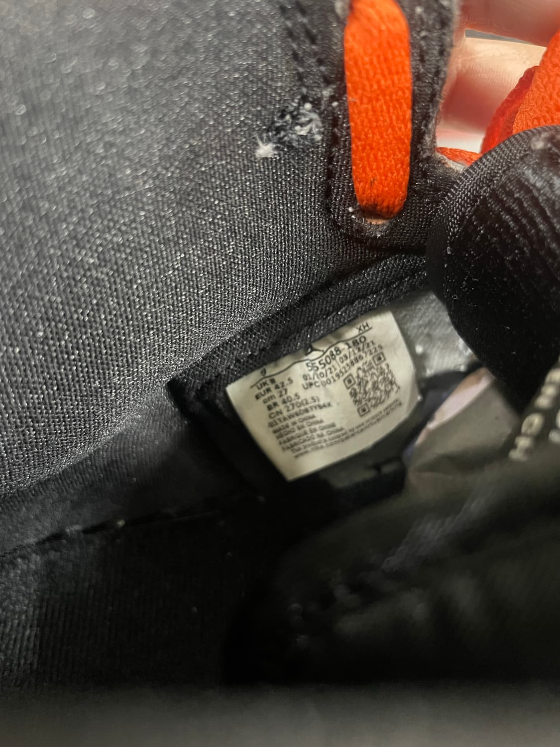 나이키 에어 조던 1 레트로 하이 OG 일렉트로 오렌지 270 상품이미지7