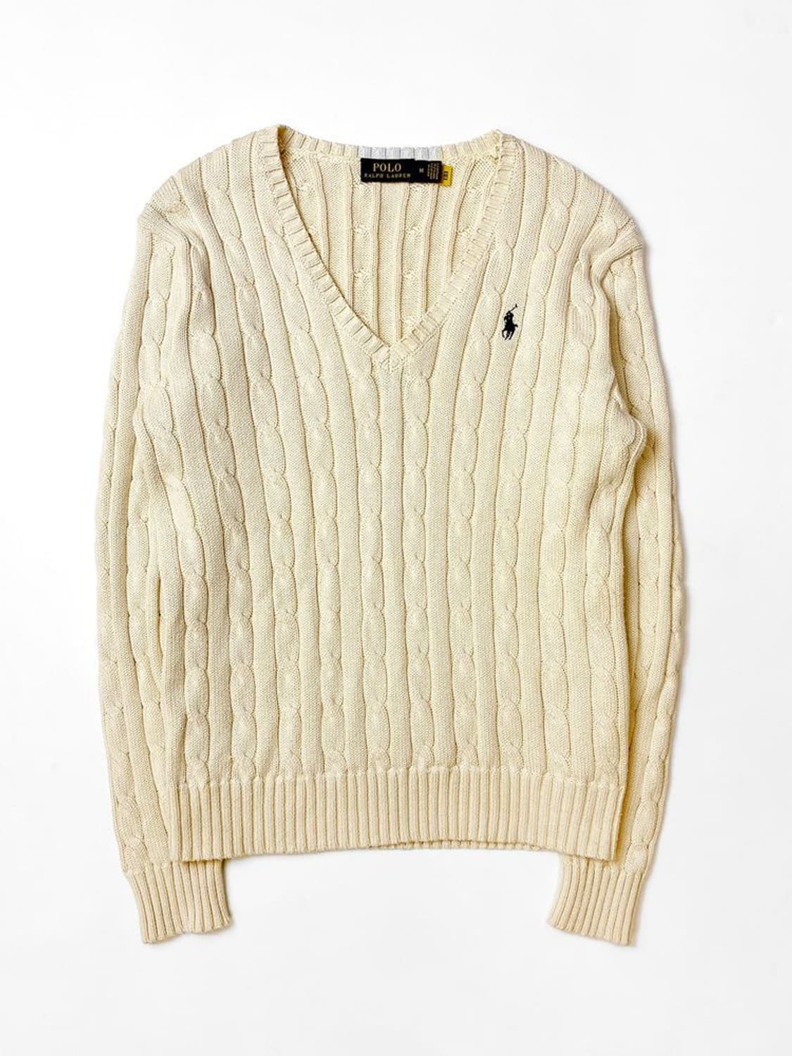 폴로 랄프로렌 QR 꽈배기 코튼 니트 PN5193 상품이미지1