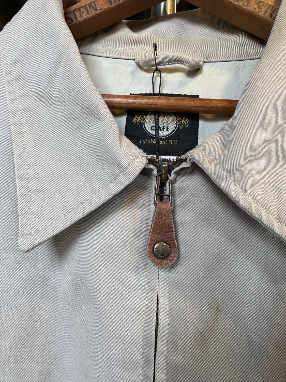 90-00s 하드락카페 자수 워크자켓 상품이미지6