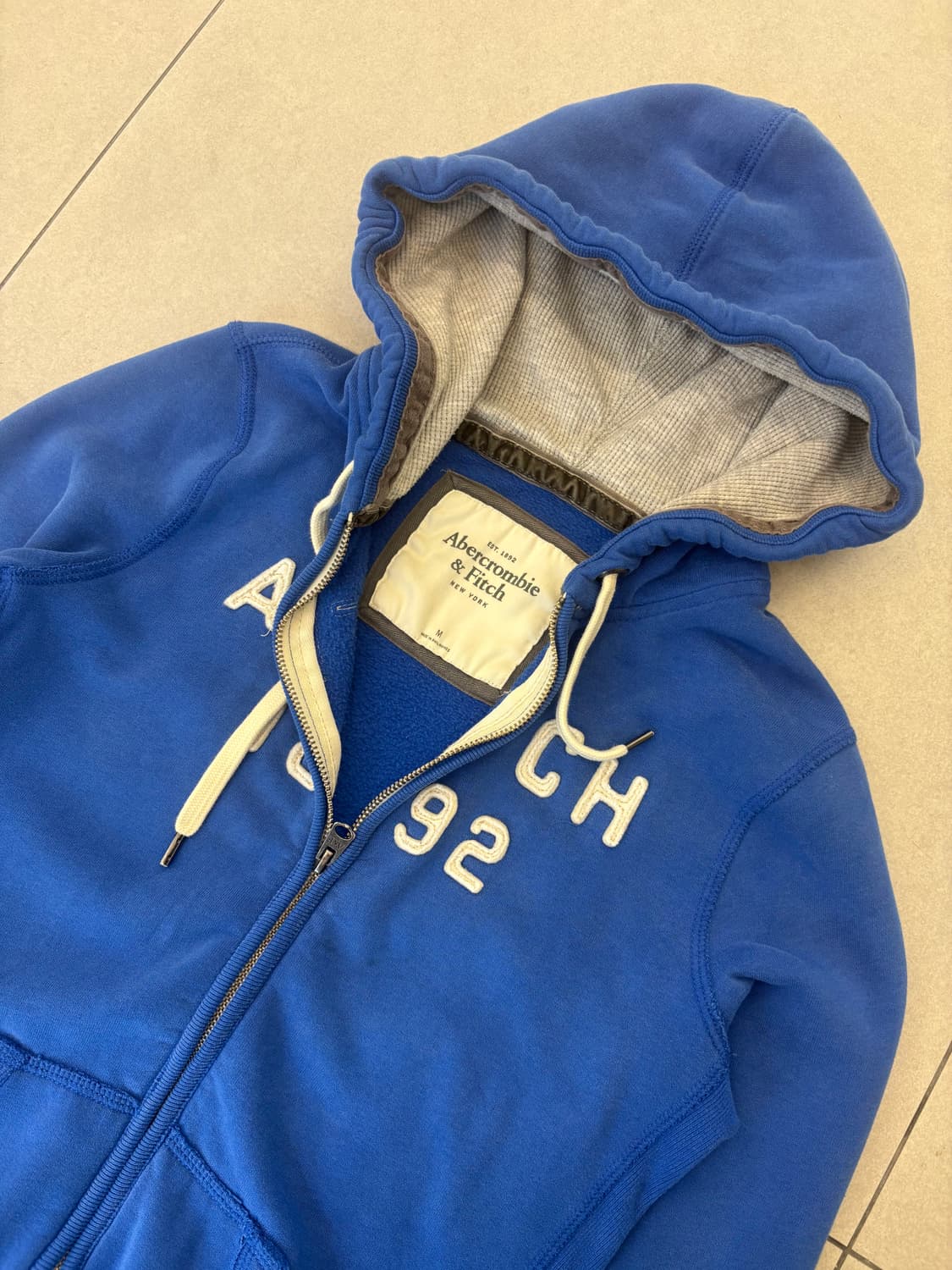 아베크롬비 1892 후드집업 블루 상품이미지7