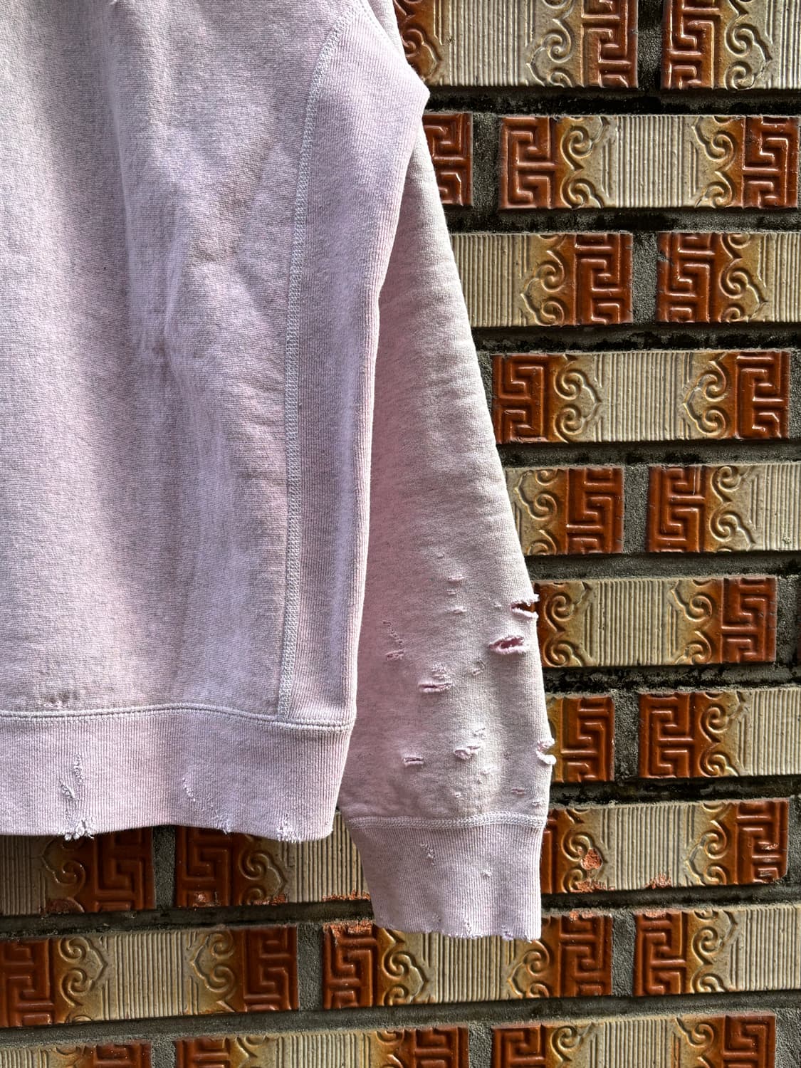 18ss 슈프림 핑크다잉 디스트레스드 gonz 후드 상품이미지9