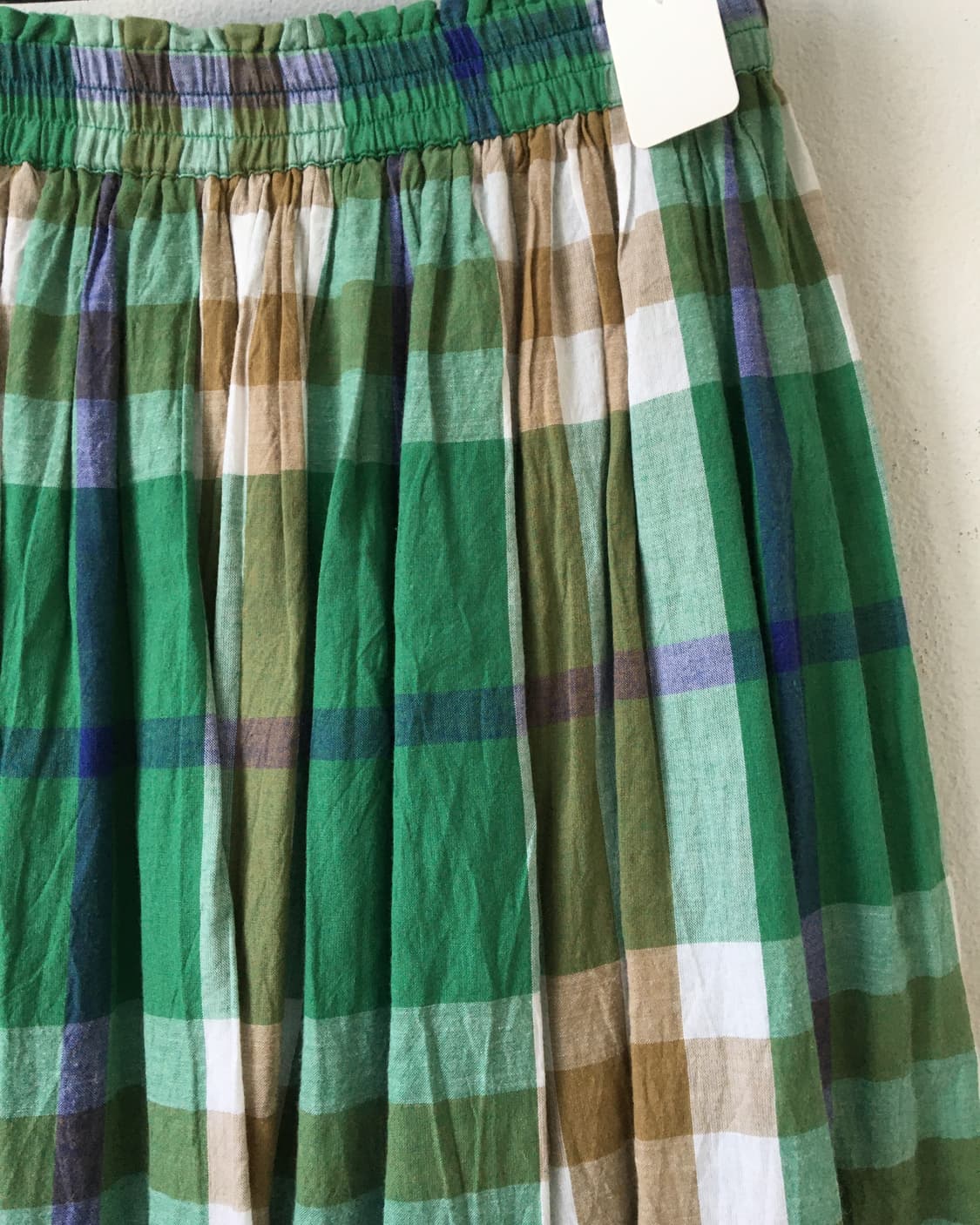 Check pattern skirt 상품이미지2