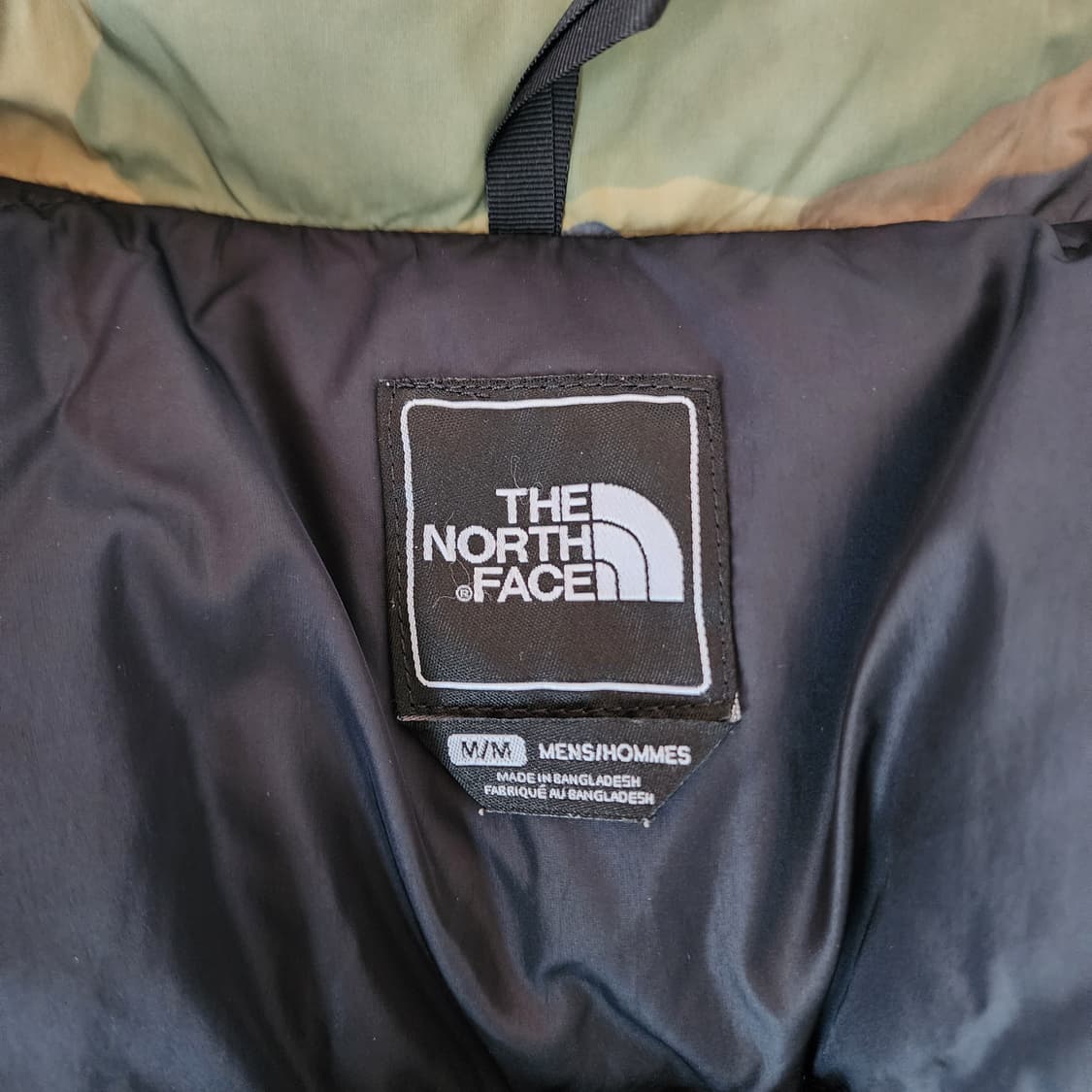 오리지널 일본판 노스페이스 700 눕시 센터로고 카모M(100~105) 상품이미지8