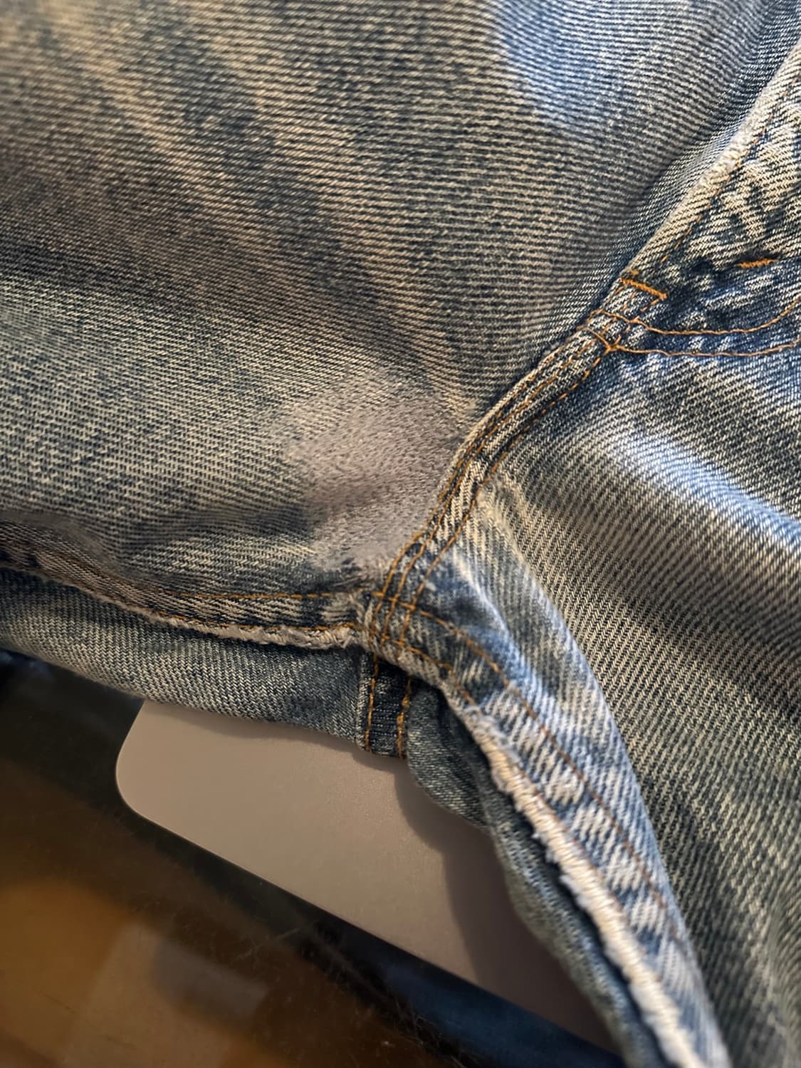 90s USA Levis 517 Boot Cut Denim Pants 상품이미지9