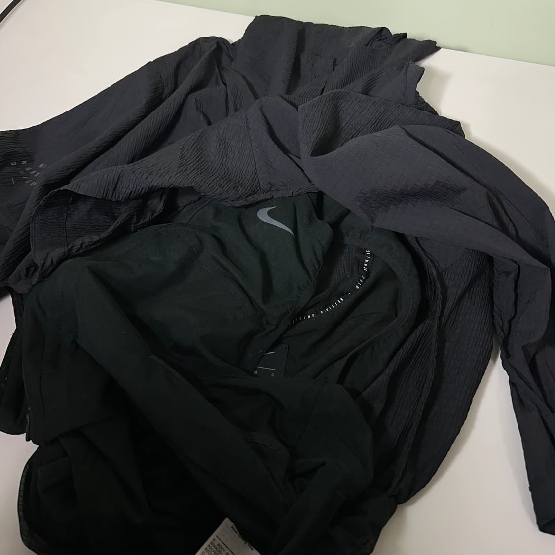 우먼M-L 나이키런닝 블랙 레이어드 런닝경량바막 상품이미지4