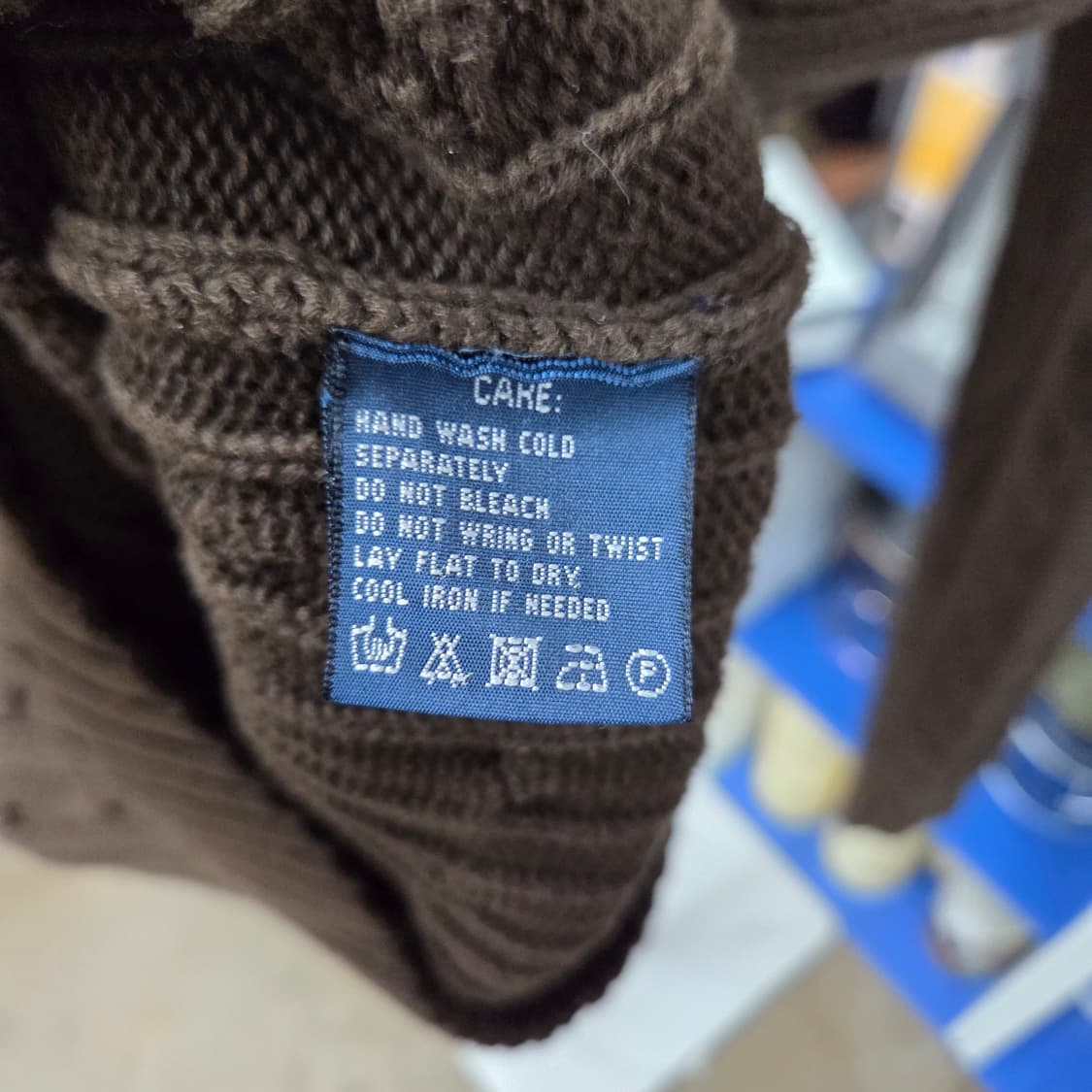 랄프로렌 우먼 케이블 니트 S 상품이미지4