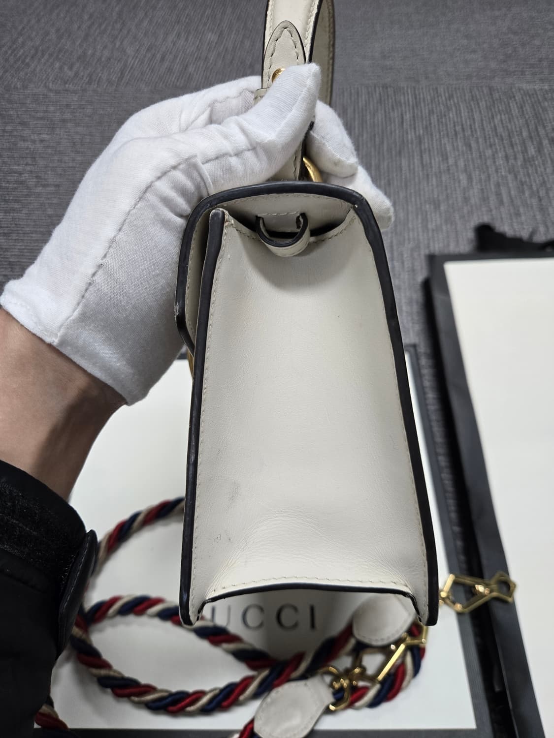 [특가][정품]구찌 실비백 화이트 상품이미지5