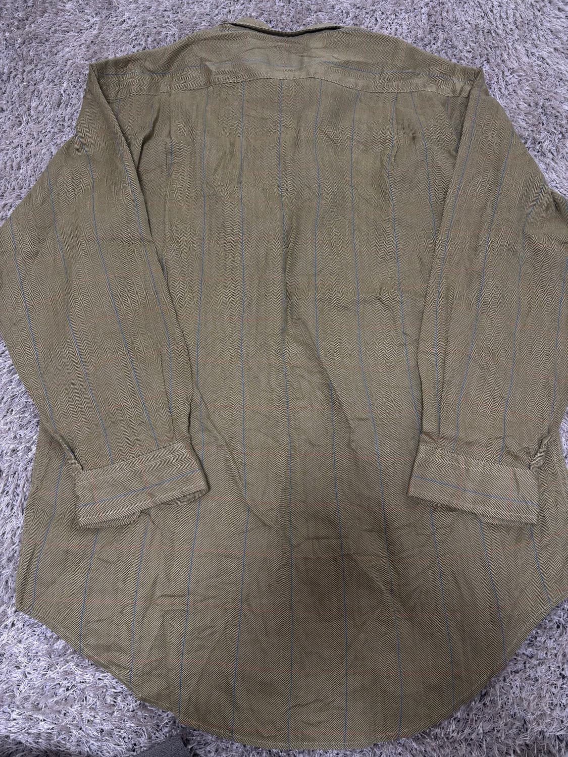 일제 AQUASCUTUM 체크 셔츠 사이즈 105 상품이미지6