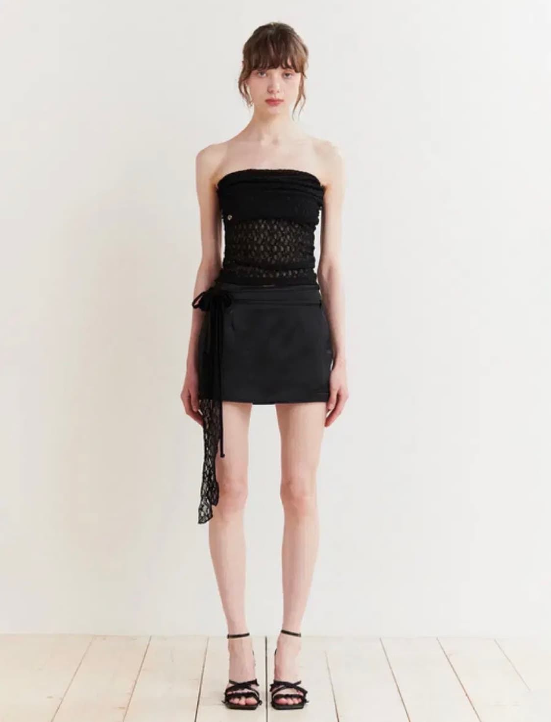 페인오어플레져 JADE MINI SKIRT black s 상품이미지2