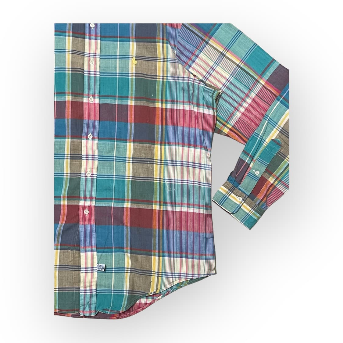 XL)폴로 마드라스 셔츠 상품이미지3