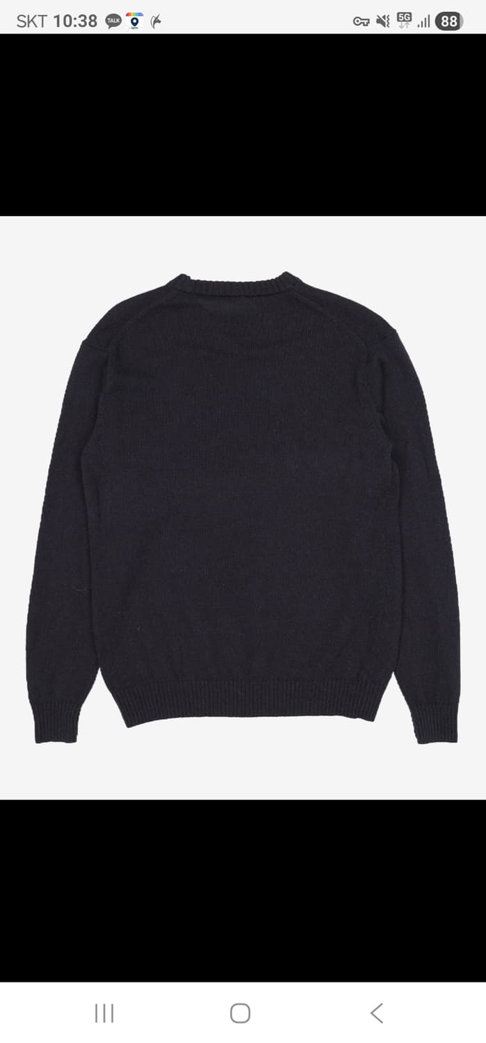 MUJI 무인양품 블랙 니트 XL 상품이미지2
