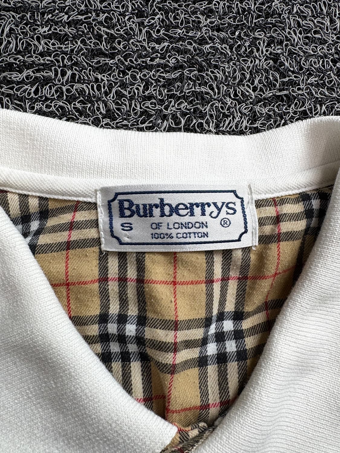 버버리 크레스트 자수로고 피케이 반팔티 3125 상품이미지3