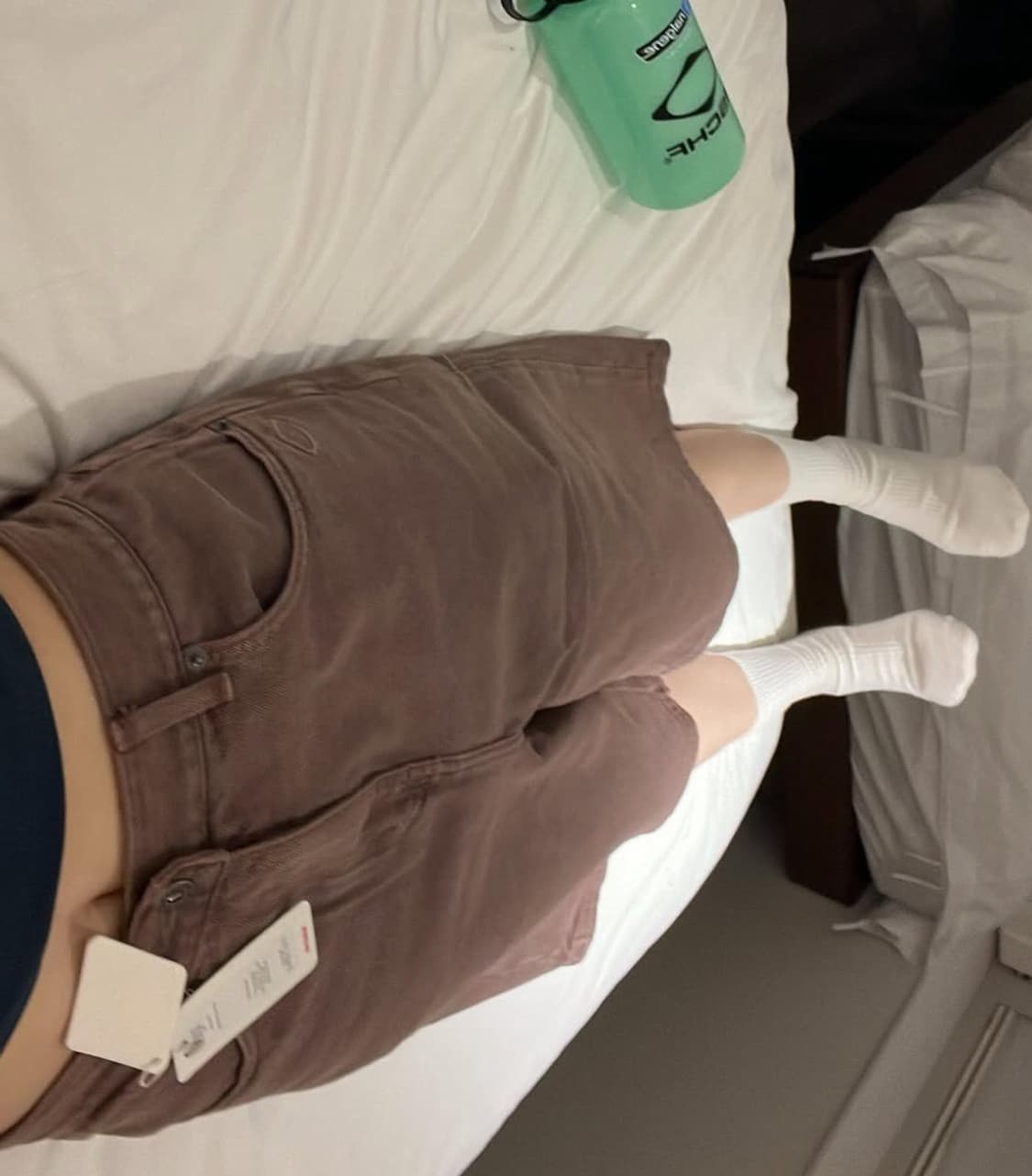 미스치프 로즈브라운 버뮤다팬츠 s 상품이미지2