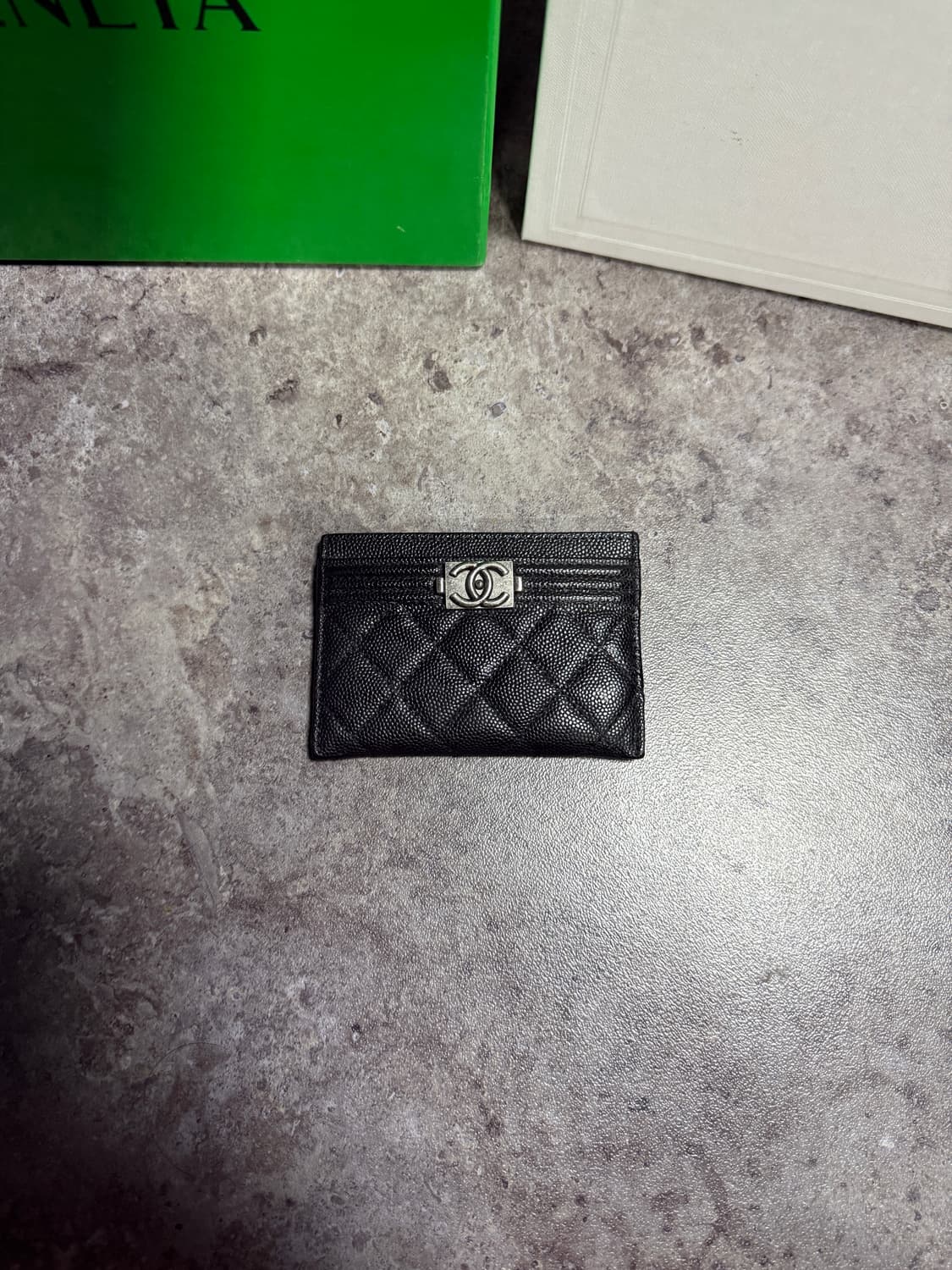 샤넬 보이 카드지갑 정품 상품이미지1