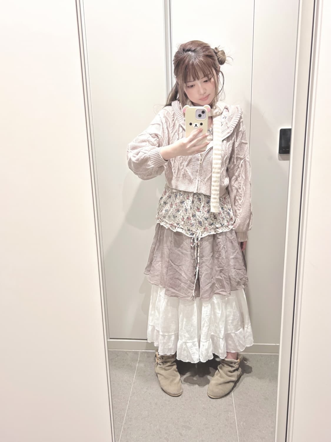 벚꽃 뮤트 모리 코디 세트 사와코 하구미 모리걸 상품이미지2