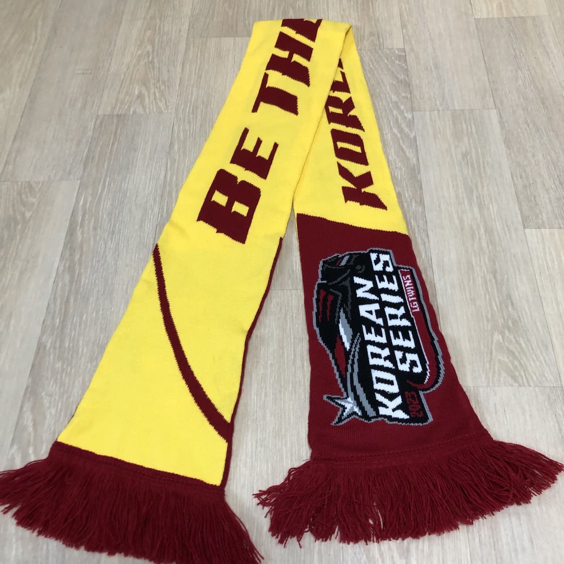 (OS) LG 엘지 트윈스 2023 통합우승 한국시리즈 머플러 엘지머플러 상품이미지1