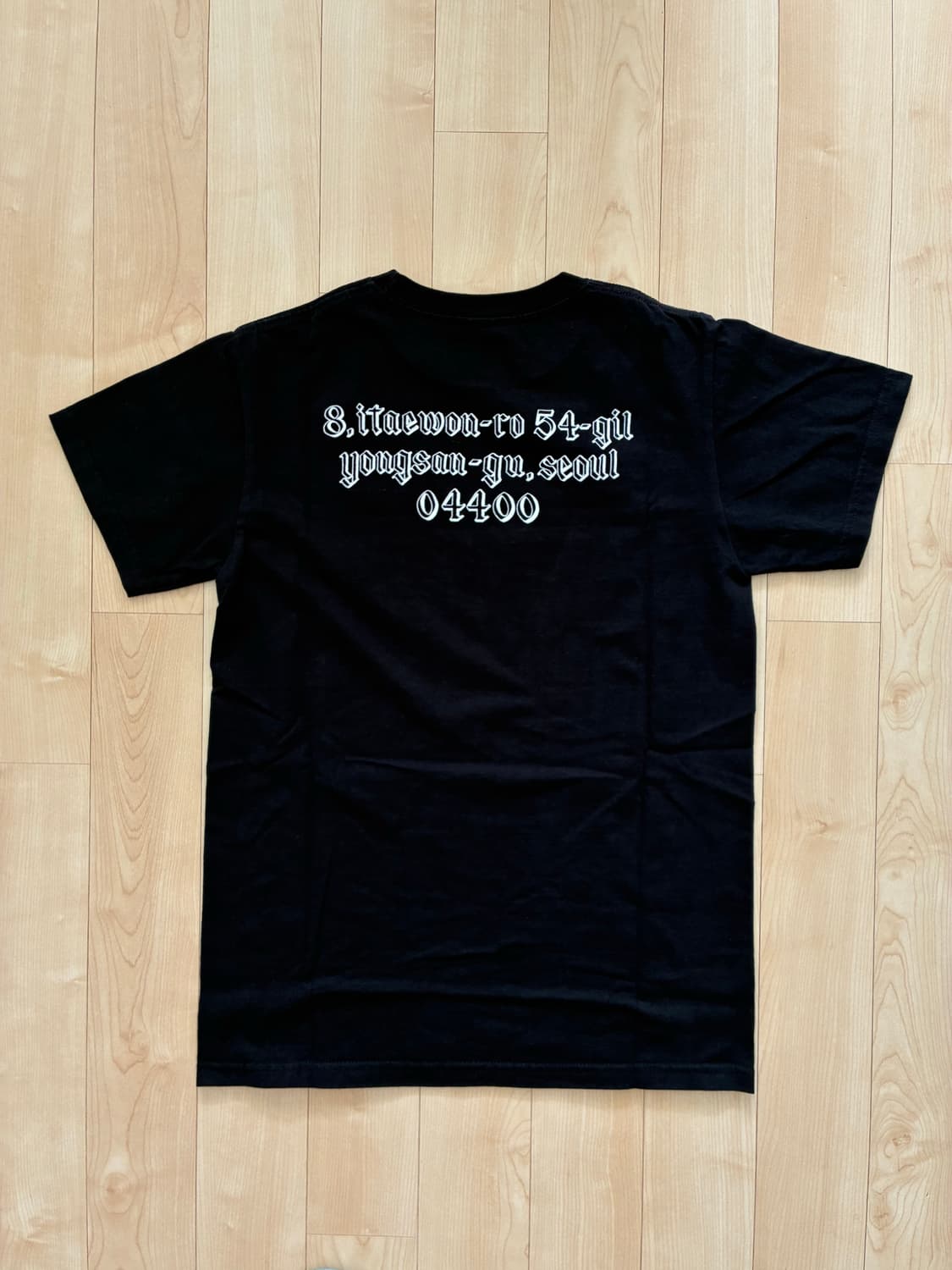 (S) 퍼킹어썸 코리아 스토어 티셔츠 블랙 상품이미지2