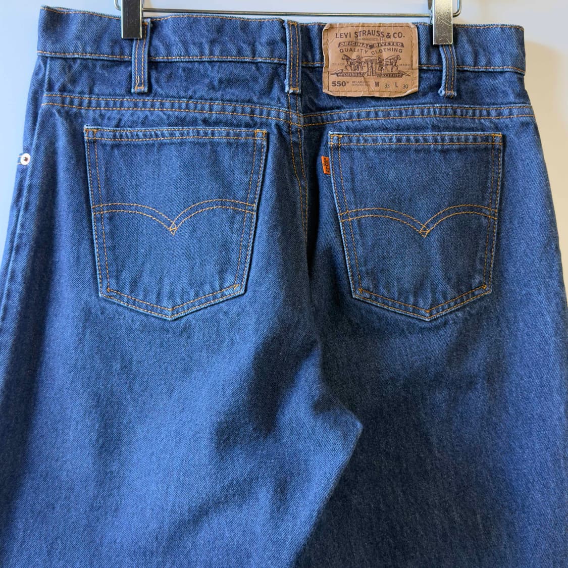 90s 리바이스 550 데님팬츠 W33 L30 상품이미지9