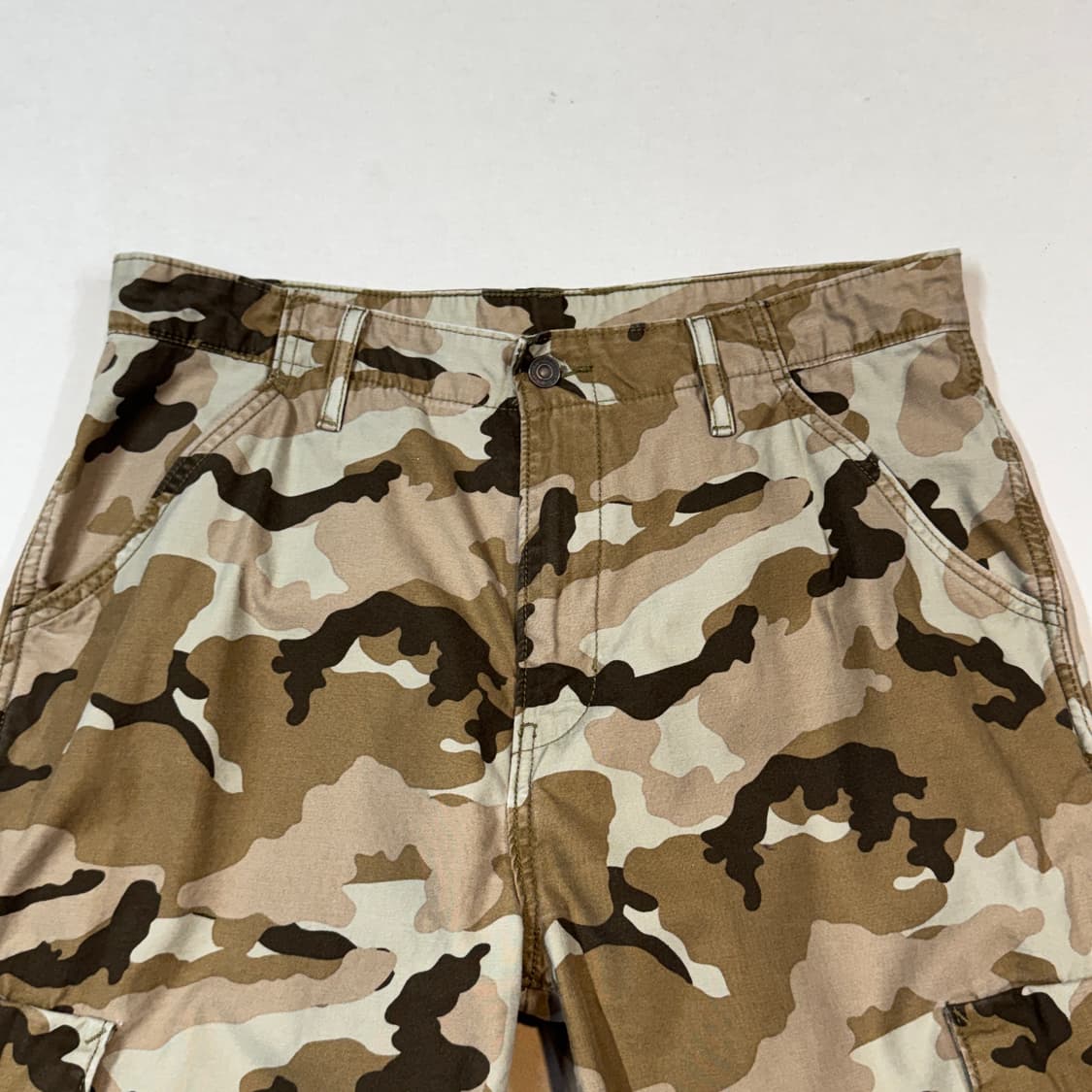 34inch) 리바이스 데저트 카모 카고 팬츠 면바지 반바지 상품이미지5