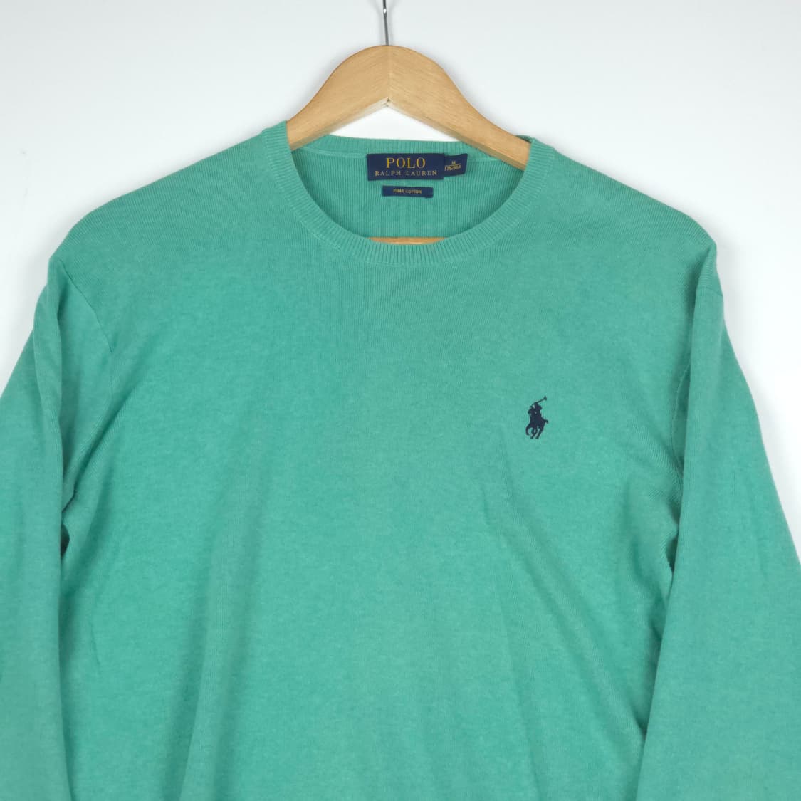 [M] 폴로 랄프로렌 피마코튼 라운드넥 니트 상품이미지2