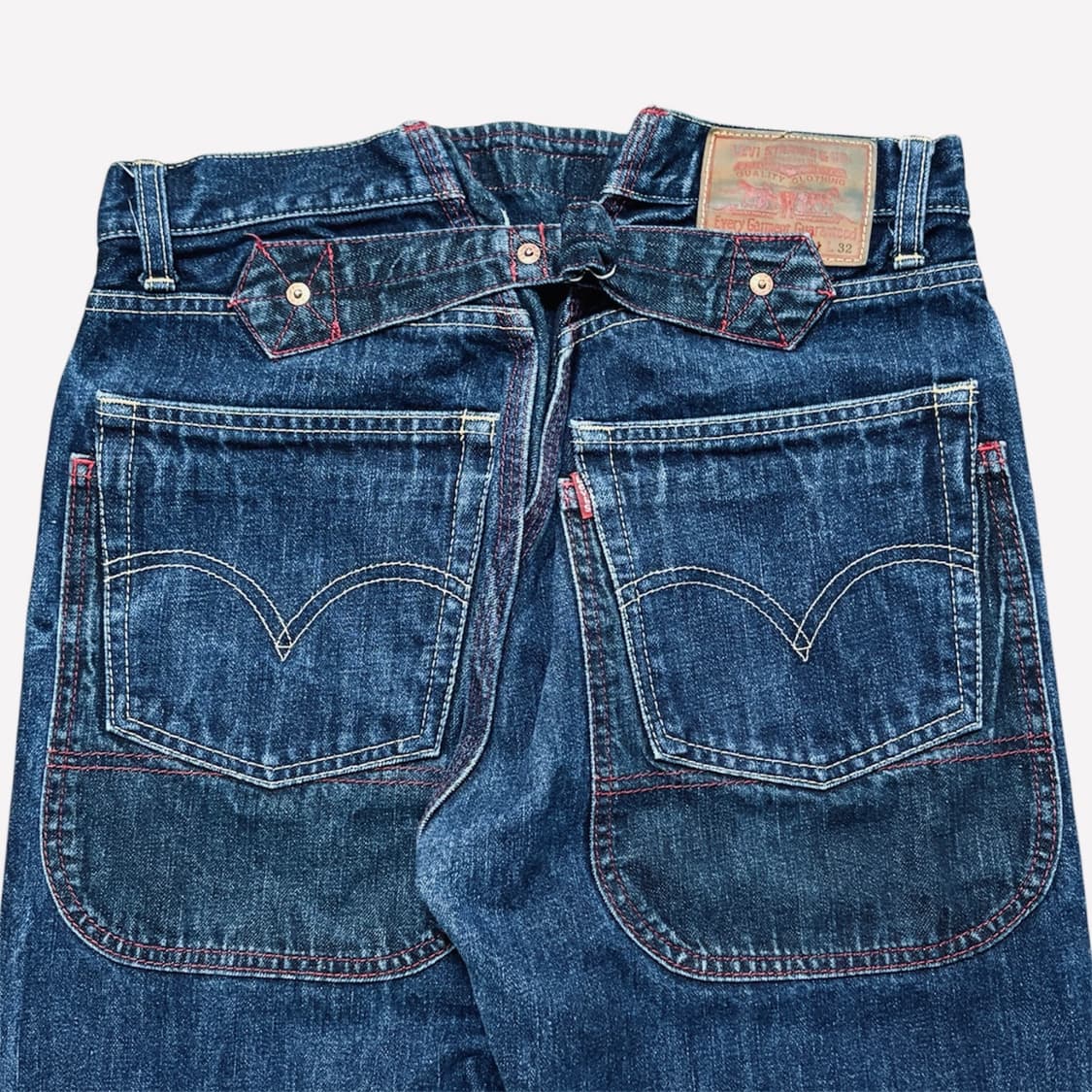 준야와타나베 x 리바이스 카펜터 신치백 데님 상품이미지4