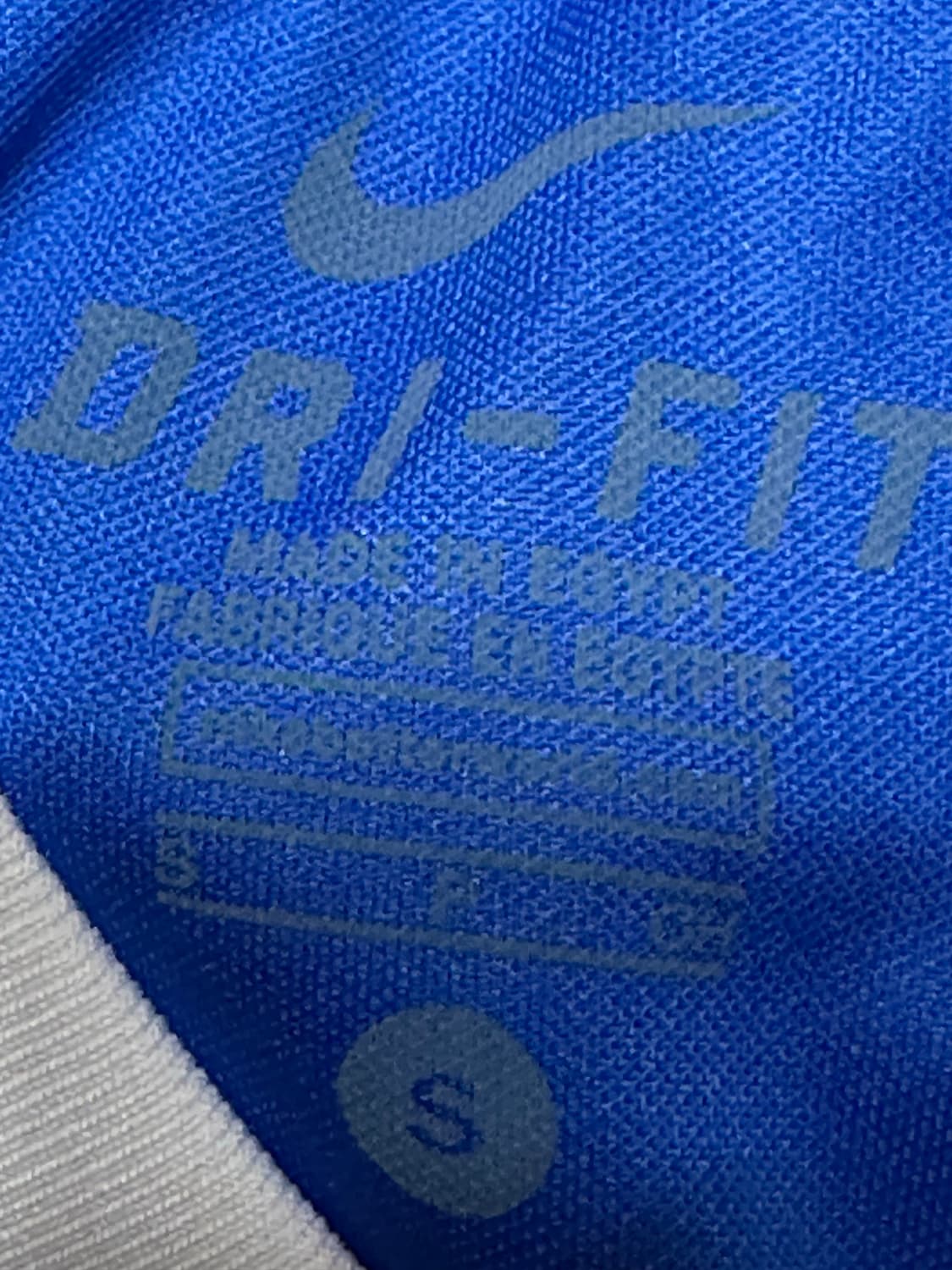 나이키 드라이핏 나이키티 나이키 블루 기능성 긴팔티 S 포카리깔 상품이미지10